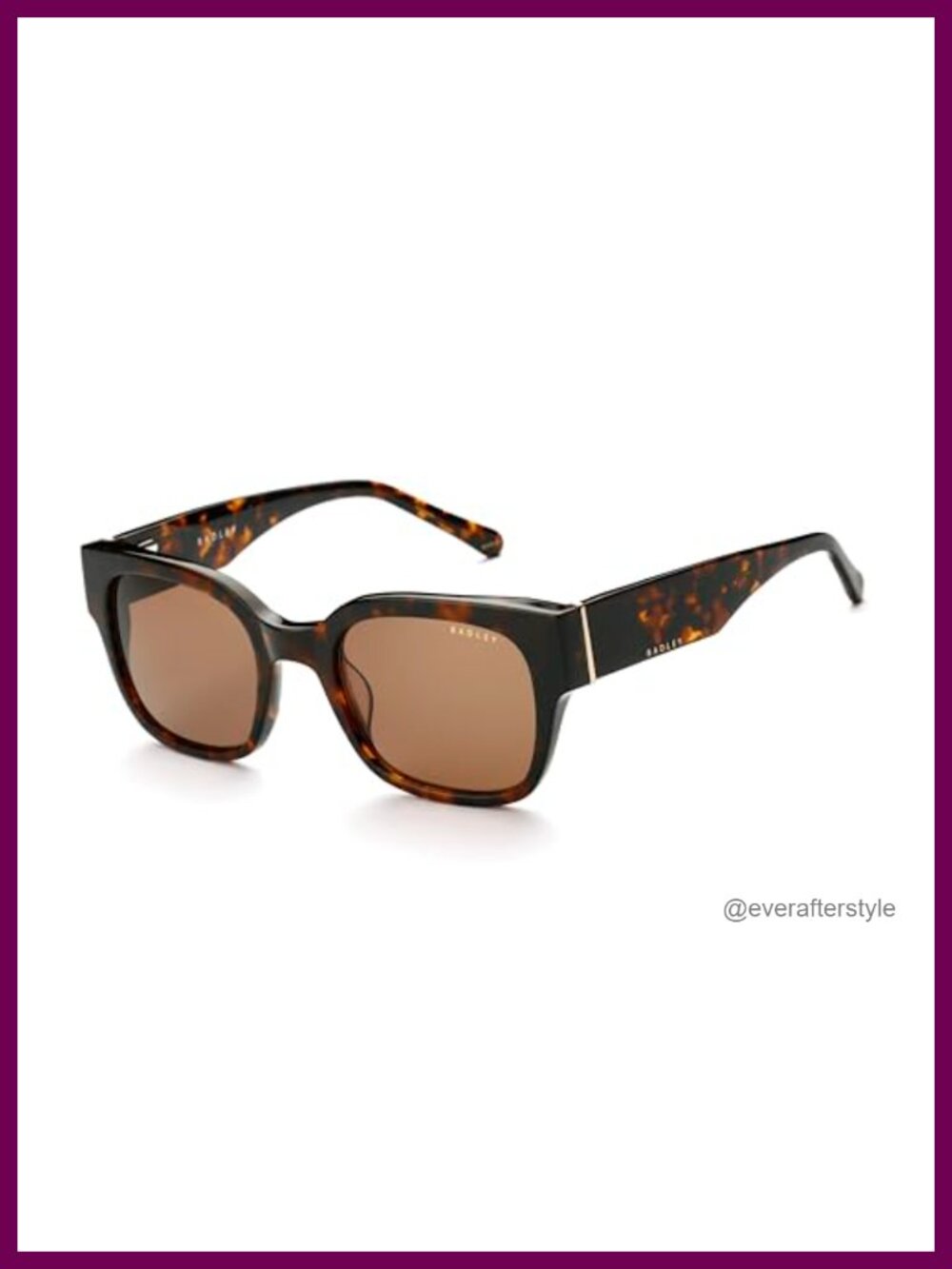 Square Wayfarer Sunglasses UV400 CR39 Lenses Full Frame Beach Driving